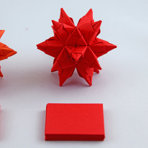Bastelmaterial für Origami Stern (3 cm Papier)