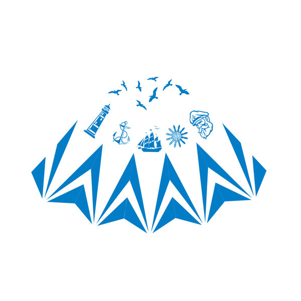 Maritim 2 (blaue Symbole)